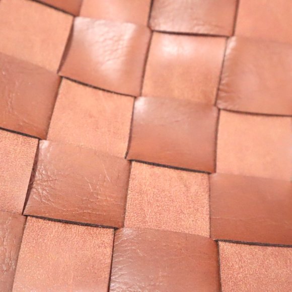 WOVEN BAG Crossbody Shoulder Time and Tru Alice Blue Tan Fall Medium Hobo Slouch - Picture 3 of 8